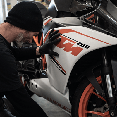 Hands on service at Independent Motorcycles